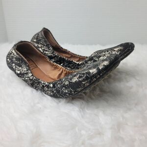 Lucky Brand Womens Size 8.5 (39) Mauve Rawhide Shearling Loafer Slippers Slides